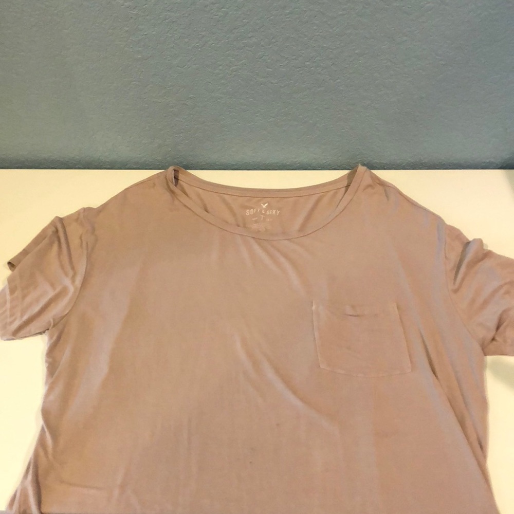 American eagle soft and sexy boxy tee